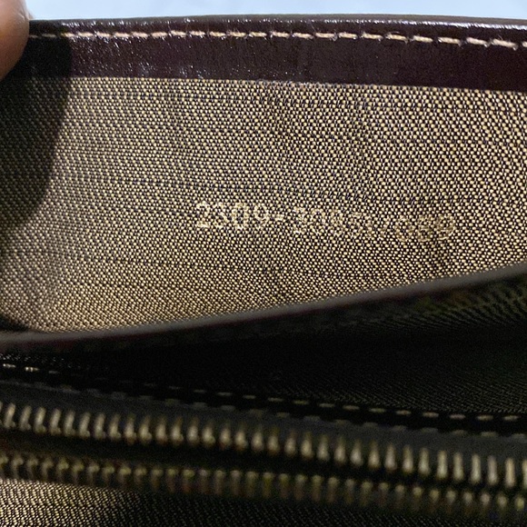 FENDI Zucca Pattern Brown Long Wallet Authentic - Picture 9 of 12